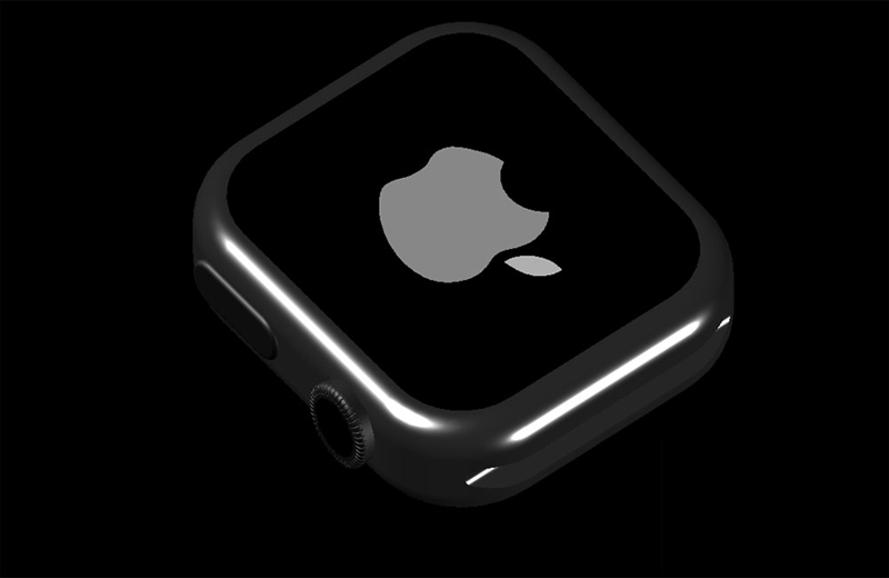 دانلود فایل اتوکد اپل واچ سه‌بعدی dwg در اتوکد