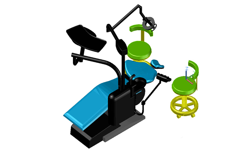  دانلود فایل اتوکد یونیت دندانپزشکی dwg در اتوکد